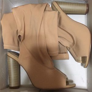 Knee high cape robin heels